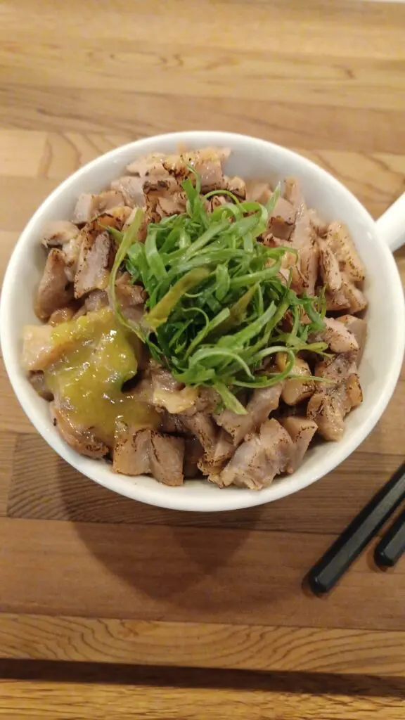 柑橘 shinn 鴨蔥 叉燒飯