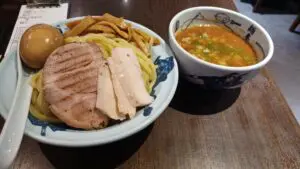 麵屋武藏 味玉魚介雞沾麵