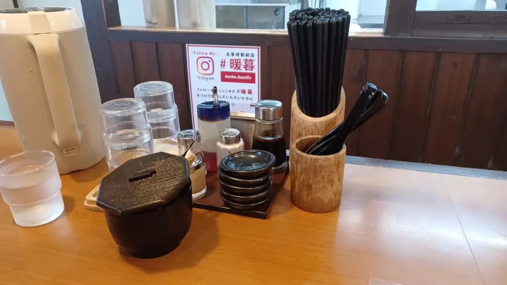 暖暮拉麵 調味料