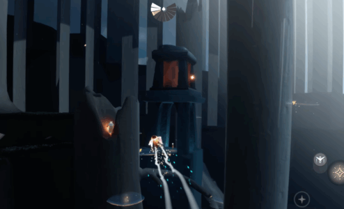 在雨林與躲貓貓拓荒者相遇 - 尋找歉意伐木工 - 躲在斷掉巨樹痕跡的歉意伐木工