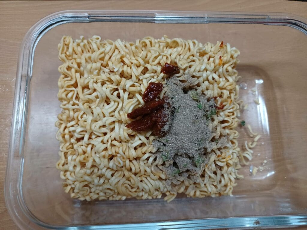 味味麵 內容物