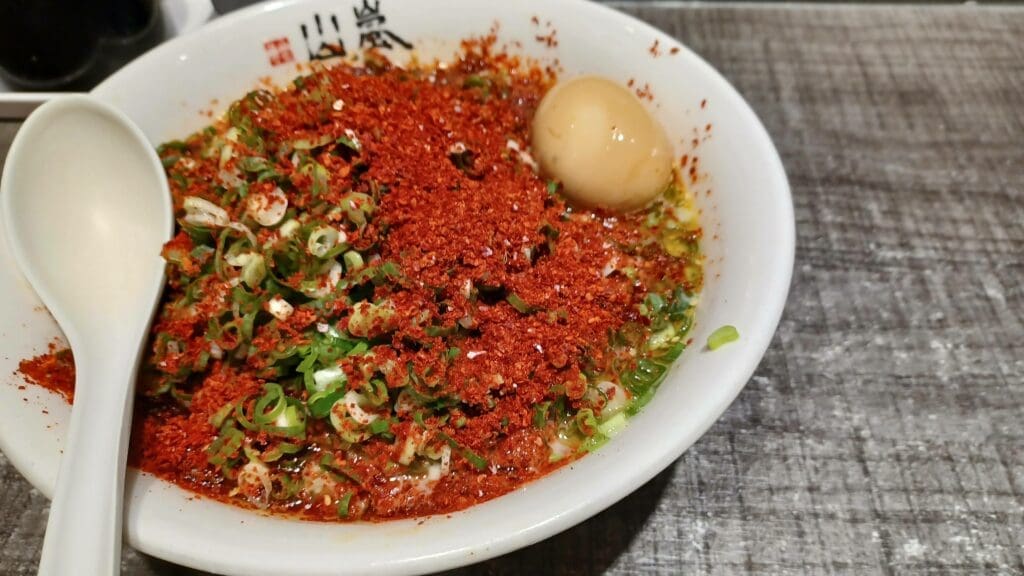 Santouka Ramen akayu (red soup)