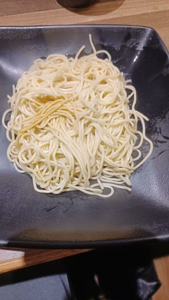 Jijiang Ramen extra noodles