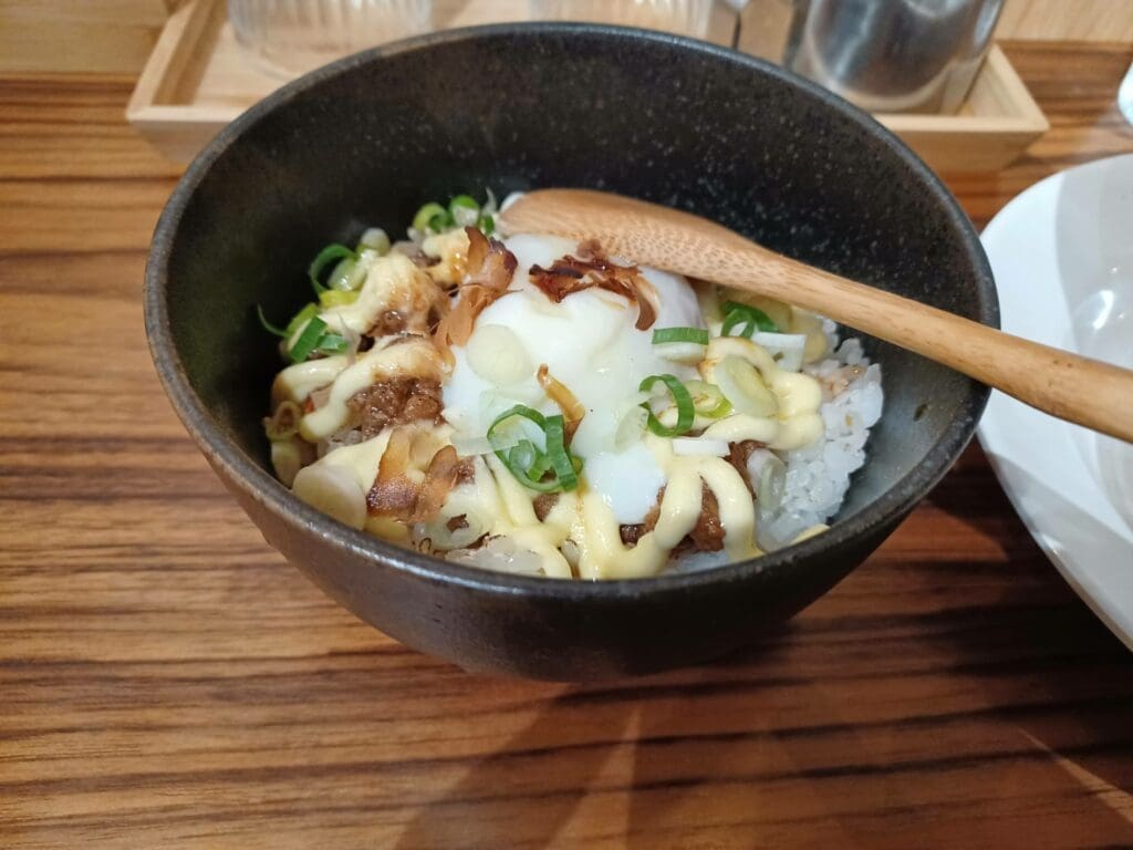 Inya Ramen chashu rice bowl