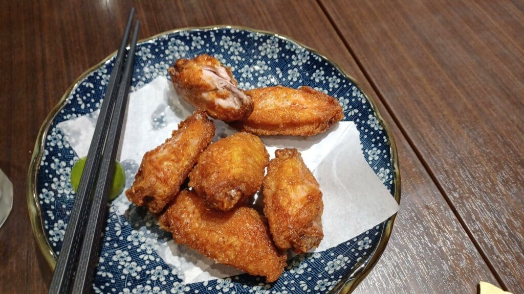 Menya Musashi karaage fried chicken