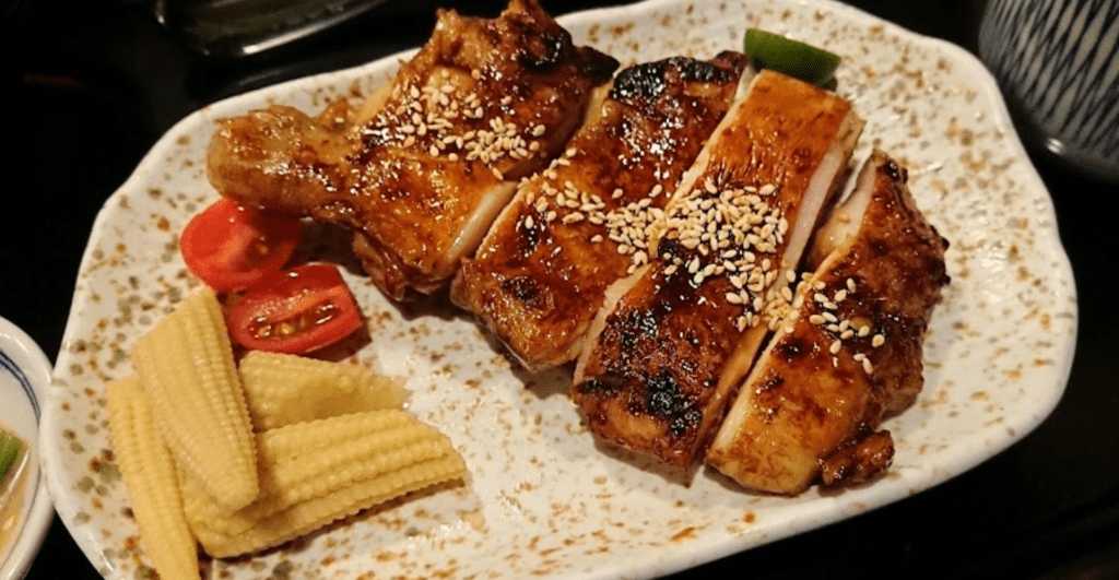 Shunya Gyohei teriyaki chicken thigh set meal (posted by Jackie Cheng on Google Maps)