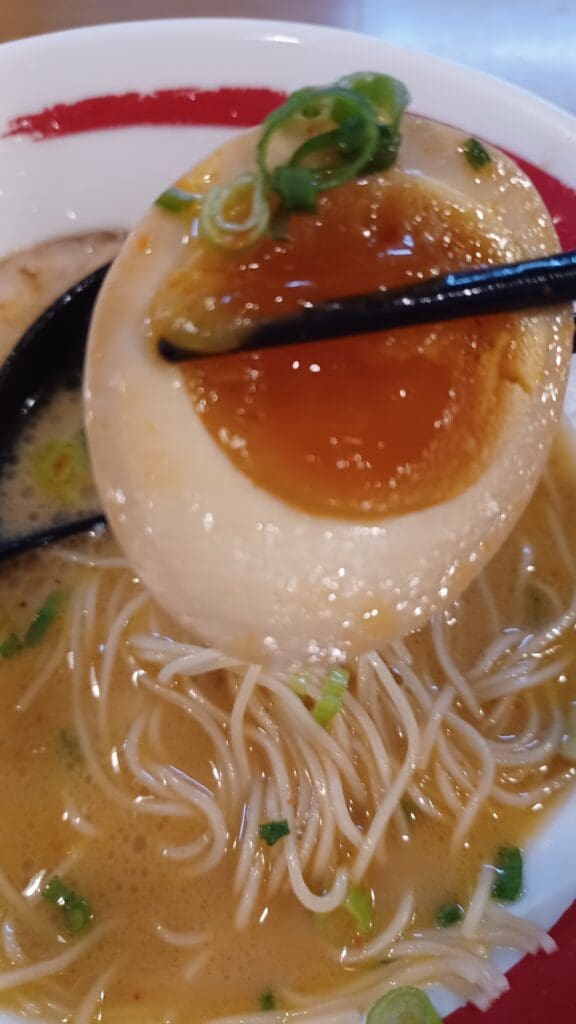 暖暮拉麵 醣心蛋