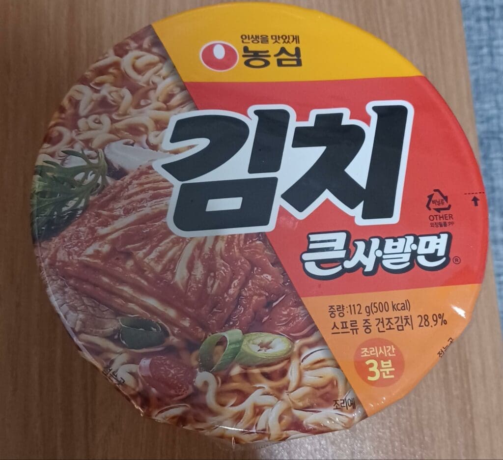 農心 泡菜碗麵