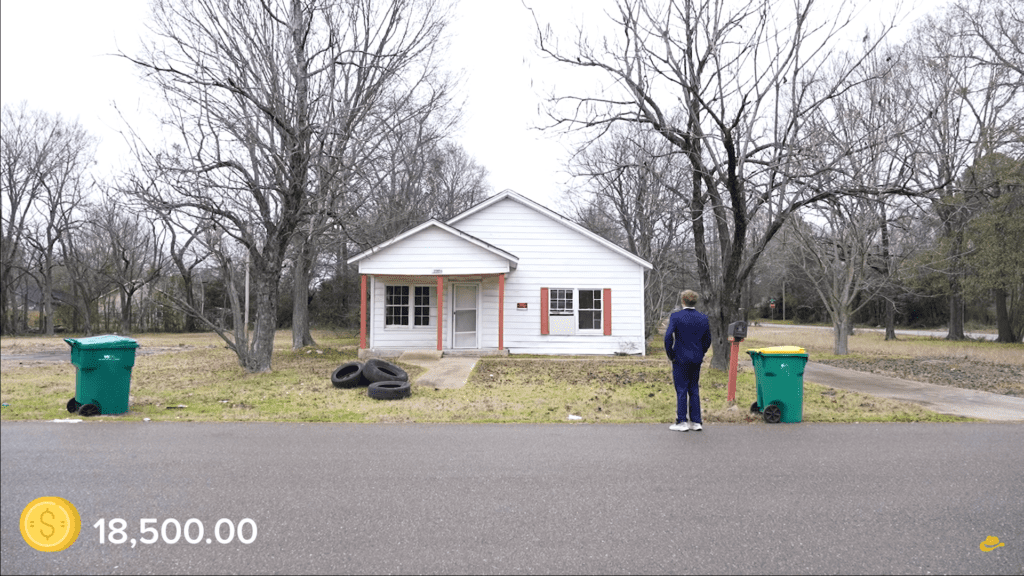 ryan trahan trading one cent for a house