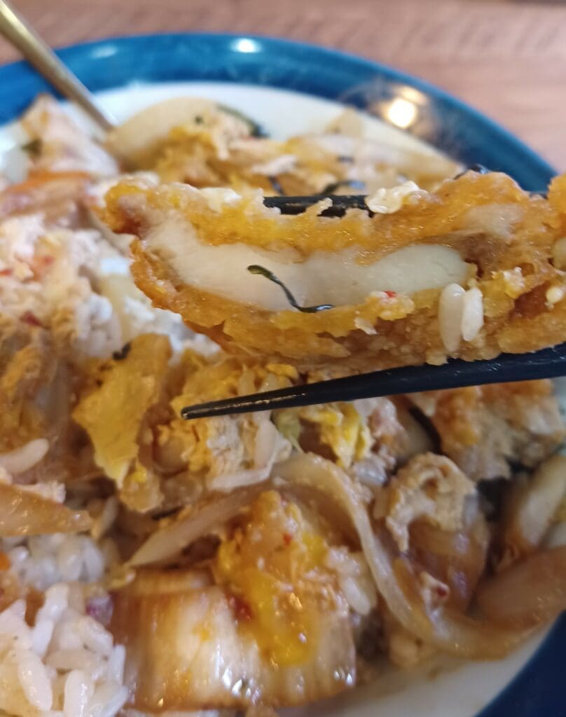 Shokunin Don Late-Night Diner's thick fried chicken